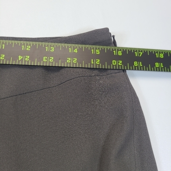 Eileen Fisher Pants Silk High Rise Ankle Side Zip Lightweight Gray, Size Small - Picture 11 of 15
